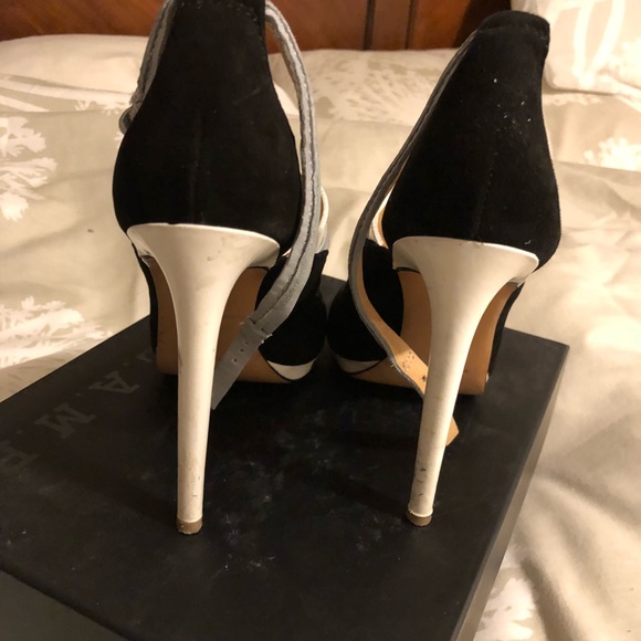 LAMB Jane black, grey and white colorway sandals - Picture 2 of 3